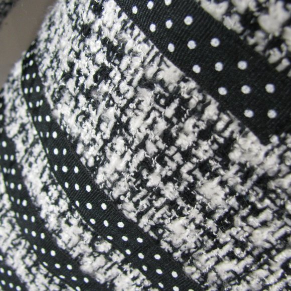Silkland Tweed & Polka Dot Waist Jacket 2 Petite - Picture 8 of 8